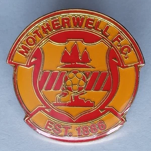 Distintivo spilla bavero calcio smaltato Motherwell FC. PB7-1315 - Foto 1 di 3