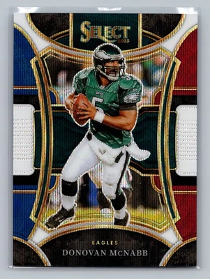 2023 Panini Select #478 Donovan McNabb Tri-Color Prizms #/149 - Image 1 of 2