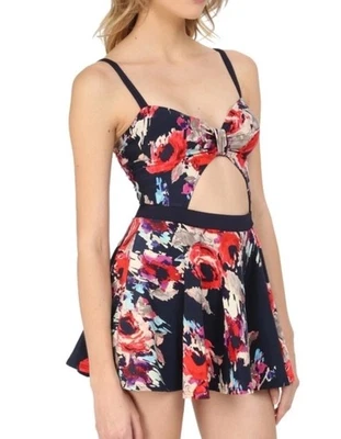 Новый с Ярлыками Kate Spade цельный купальный костюм размер XL богатый темно-синий заглянуть отверстие купальник - Изображение 1 из 4