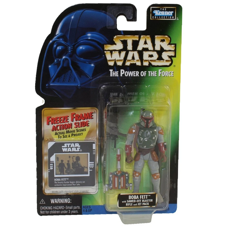 Star Wars - Power of the Force - Action Figure - BOBA FETT (3.75 inch) - NM/Mint - Image 1 of 1