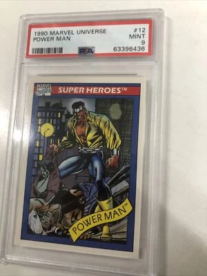 1990 Marvel Universe Super Heroes Power Man #12 PSA 9!! - Image 1 of 2
