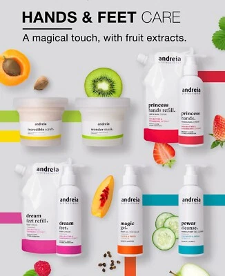 Hands & Feet Treatments/Manicure-Pedicure Care/ Hydrate,Cleanse,Scrub - Andreia