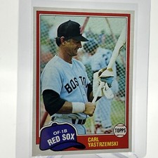 1981 Topps Carl Yastrzemski Baseball Card #110 NM-Mint FREE SHIPPING