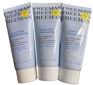Freeman Sleepy Time Whipped Facial Mask RESTLESS SKIN MIND 3oz Pack of 3 - Picture 1 of 1