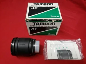 Tamron 28-200mm f3.8-5.6 lens Nikon AF mount & caps, lens hood & box 71DN model - Picture 1 of 8