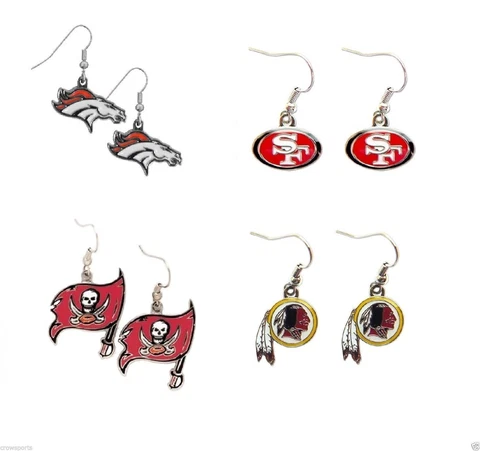 NFL Team Dangle Earrings - Pick Your Team Cover