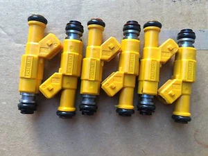 UPGRADE!! 87-98 JEEP 4.0L BOSCH TYPE III FUEL INJECTORS SET - Bild 1 von 2