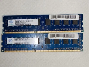 Nanya 8GB (4GBx2) 2Rx8 PC3-12800U DDR3-1600MHz Desktop DIMM RAM Memory - Picture 1 of 2