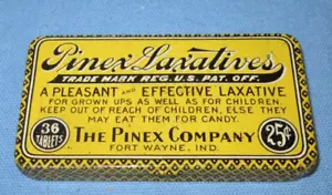 Vintage Pinex Lassativi Stagno - Foto 1 di 4