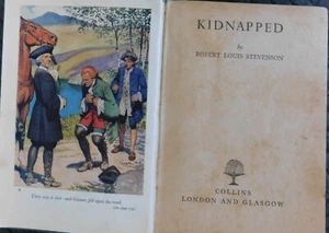KIDNAPPED by Robert Louis Stevenson Collins hardback book Seagull Library - Picture 1 of 3