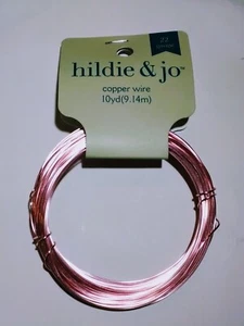Champagne Colored Copper Wire 10 Yards 22 Gauge - Jewelry Crafting Wire - Bild 1 von 1
