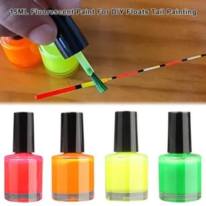 Fast-Drying15ML Fluorescent Paint For Visible Buoy Fishing GXS 2024 DIY W5A4 - Picture 1 of 15