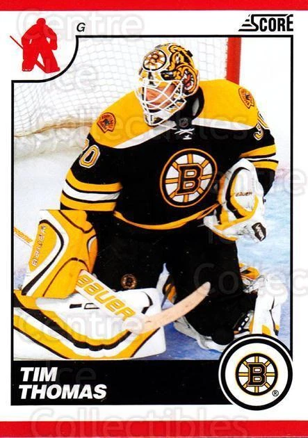 2010-11 Score #80 Tim Thomas - Image 1 of 1