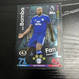 Topps Match Attax 18/19 "Sol Bamba" #76 Trading Card - Picture 1 of 2