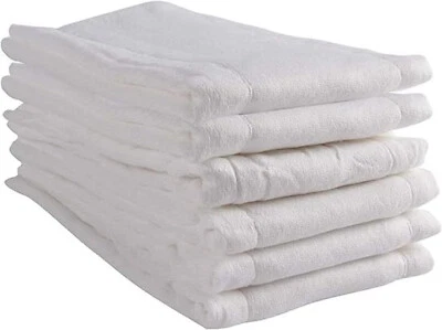 New Large Cotton Diaper Cloths - Highly Absorbable, Soft & Reusable - Image 1 of 4