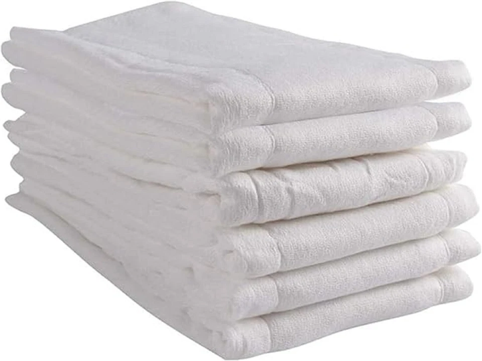 New Large Cotton Diaper Cloths - Highly Absorbable, Soft & Reusable - Image 1 of 4