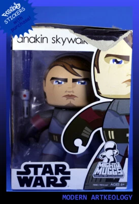 Hasbro 2008 - Star Wars - Mighty Muggs - Anakin Skywalker - Figura de acción Foto 1 de 4
