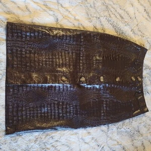 Rachel Comey X Target Faux Crocodile Pencil Skirt Womens - Picture 1 of 3