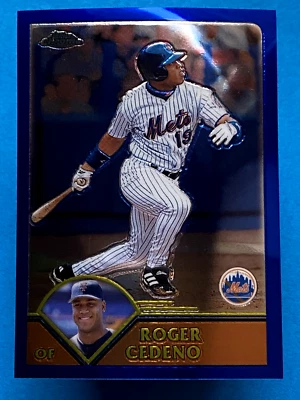 2003 Topps Chrome Roger Cedeno #362 - Imagem 1 de 2
