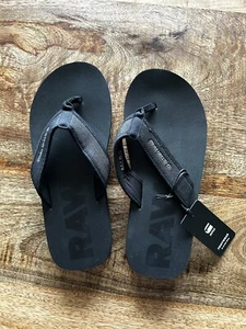 G-Star RAW Footwear Flip Flops Zehentrenner schwarz Gr. 40/41 - NEU mit Etikett - Bild 1 von 5