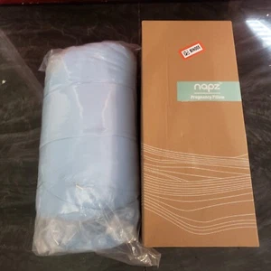 Napz Cuscino Gravidanza Supporto Maternità Blu Meglio Dormire Pancia Schiena Fianchi Gambe - Foto 1 di 7