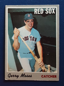 1970 Topps Baseball #104 Gerry Moses - Boston Red Sox - EX