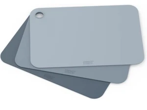 Joseph Joseph Pop - 3-piece Double-Sided Colour Coded Chopping Board Mat Set - Picture 1 of 3