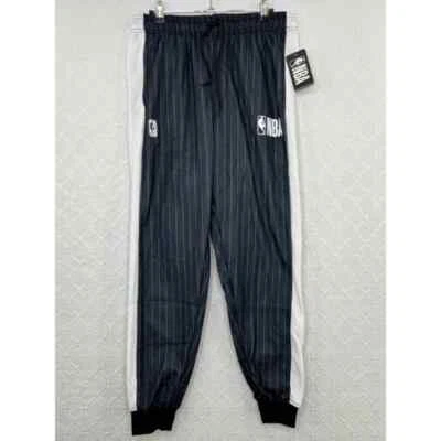 Pantalones deportivos a rayas de lana cónicos de la NBA para hombre talla mediana nuevos con etiquetas Foto 1 de 4