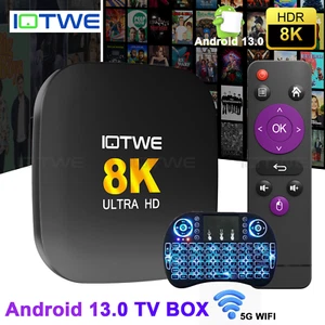 H96 Android13 TV Box 4 GB+128GB Quad Core HD 8K HDMI WIFI6 Media Player UK NEW - Picture 1 of 132