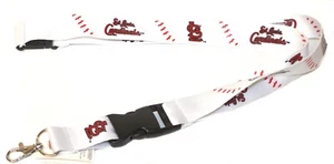 St. Louis Cardinals Baseball Stitches Breakaway Lanyard - Picture 1 of 1