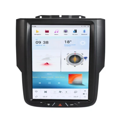 Car Video Player for Dodge Ram 2013-2017 10.4"GPS Carplay WiFi Hotspot BT Music - Image 1 of 4