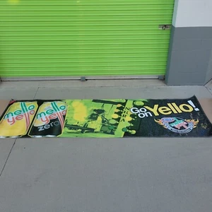 RARE Mello Yello NHRA Drag Racing 36"x118.5" Promo Banner Brass Grommets Sports - Picture 1 of 7
