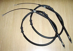 ALFA ROMEO GTV (ALL MODELS 1995 to 2006) New Pair Rear Hand Brake Cables - Picture 1 of 1