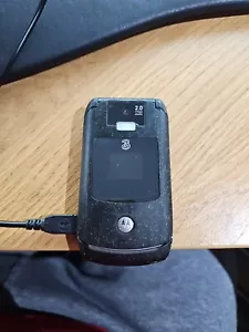 Motorola RAZR V3x - Black (Three Locked) Mobile Phone - Picture 1 of 6