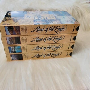 Land Of The Eagle VHS Set of 4 Tapes Volumes 1 - 8 - Picture 1 of 13