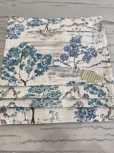 4 Patricia Spratt Placemats Cotton Made Connecticut USA Subtle Scene Grey Tree - Picture 1 of 7
