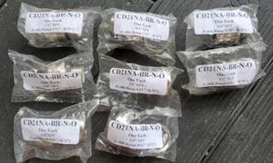 8 Standard Nickel Plated Brass 3/4" NPT Nickel Fitting CD21NA-BR-N-0 LOT - Picture 1 of 2