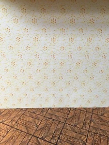 Triang/ Lines Reproduction dolls house wallpaper - Daisy Chain - Picture 1 of 1
