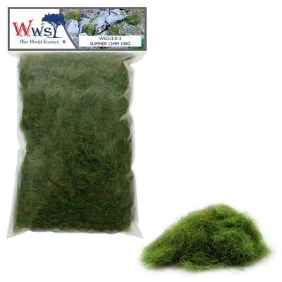 WWS | 10mm Summer Static Grass | CHOOSE SIZE |  Model Scenery Material - Image 1 of 4
