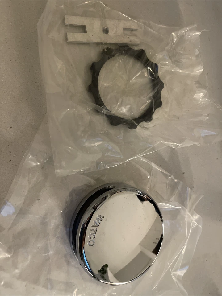 Kit de placa de desbordamiento de bañera a presión Watco 207473 Innovator cromado Foto 1 de 1