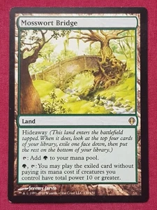 Magic The Gathering ARCHENEMY MOSSWORT BRIDGE tarjeta de tierra Magic The Gathering Magic The Gathering - Imagen 1 de 2