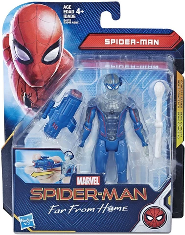 NEW Hasbro E4122 Marvel Spider-Man Far From Home UNDER COVER SPIDERMAN Figure Cover