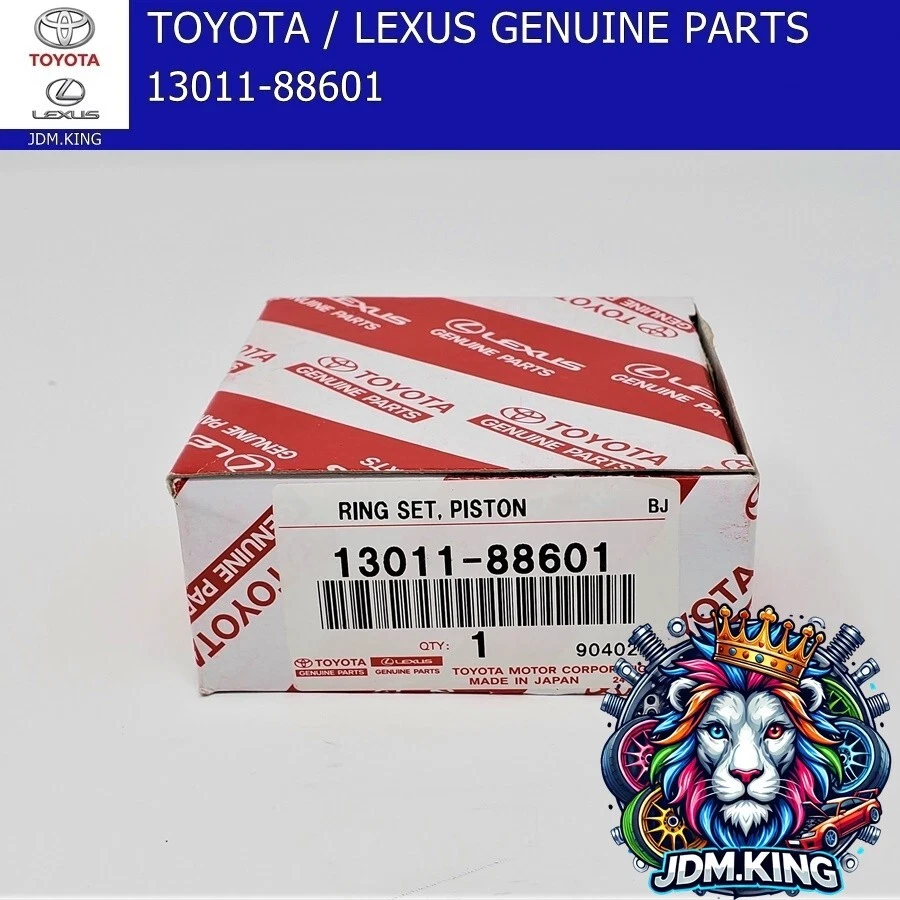 Toyota Genuine CELICA COROLLA 1.8L 2ZZGE Engine Piston Rings 13011-88601 OEM JDM Foto 1 de 1