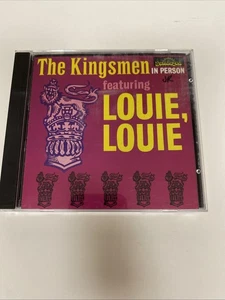 The Kingsmen In Person Featuring Louie, Louie CD Sundazed OOP - Foto 1 di 6
