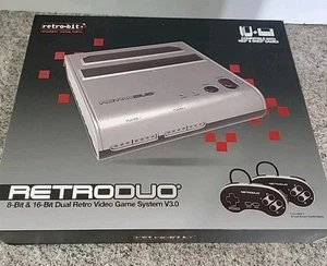 Retro-Bit Retro Duo Silver Home Console - Picture 1 of 3
