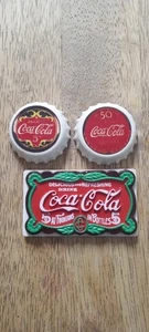 1996 Drink Coca Cola in Bottles Refrigerator Magnet Rectangular Used 9017 - Picture 1 of 2