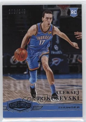 2020 Panini Chronicles Plates and /249 Aleksej Pokusevski #322 Rookie Patch RC - Image 1 of 2