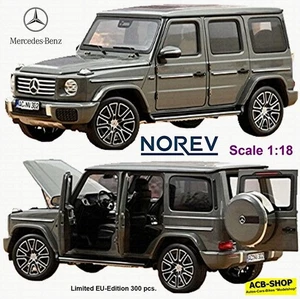 Mercedes-Benz G-Class 2024 W 465 Classic Grey grau metallic 1:18 Norev 183035 - Bild 1 von 7