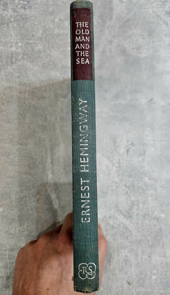 Ernest Hemingway "The Old Man and the Sea" Signed Edition, Illustrated Foto 1 de 4