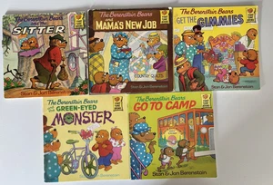 Berenstain Bears Books Lot Of 5 - Picture 1 of 14